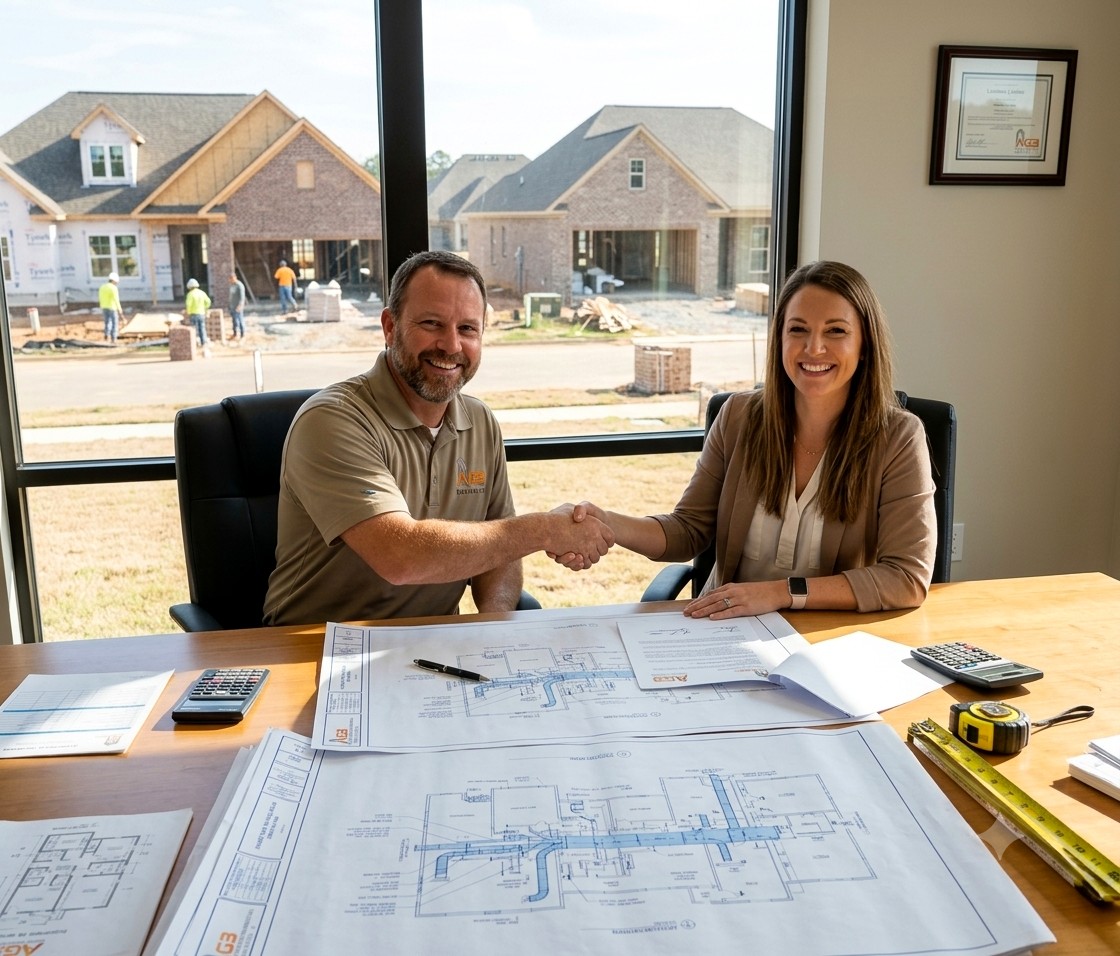Handshake between an AG3 designer and a contractor